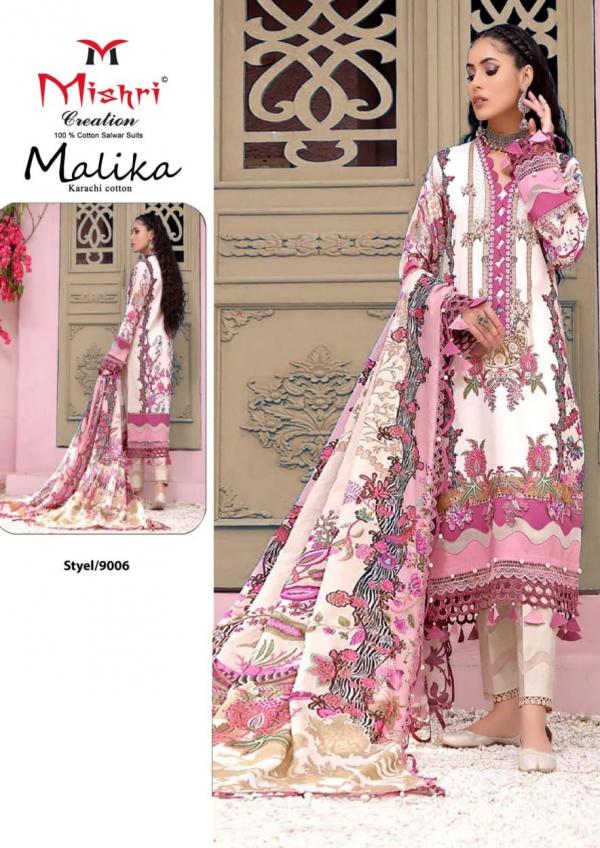 Mishri Malika Vol 9 Karachi Cotton Dress Material Collection